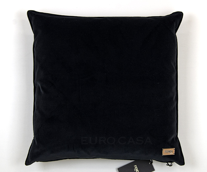 FENDI CASA / フェンディ・カーサ |クッション |BLACK | 高級輸入家具専門店 EURO CASA | ユーロ・カーサ