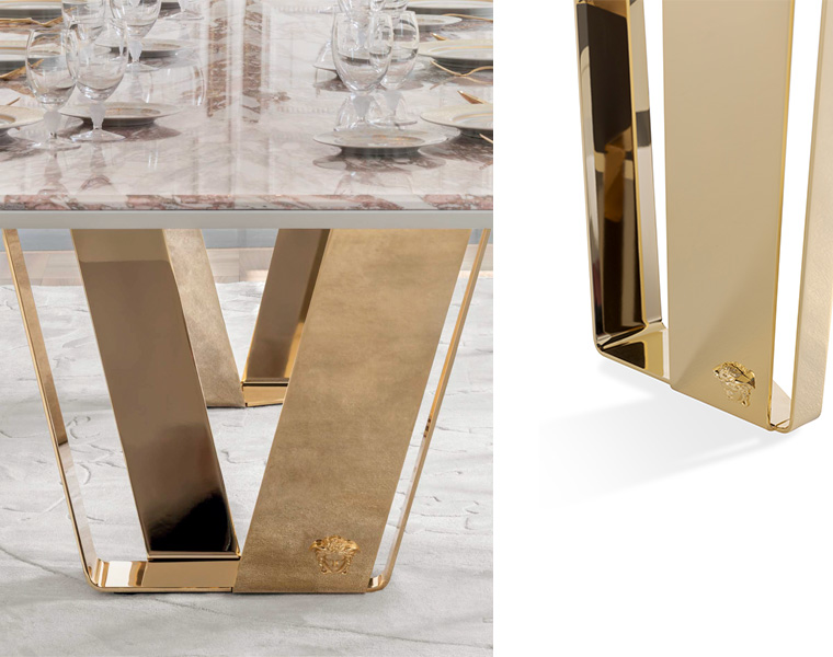 「ラ・メドゥーサ」ダイニングテーブル